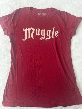 Warner Bros. 'Muggle' Short Sleeve Tee
